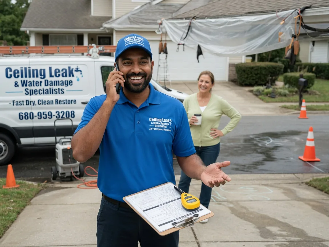 Ceiling Leak Cleanup Poteet, TX FAQs